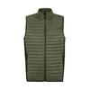 Andreson Hybrid Bodywarmer Olive Night-black